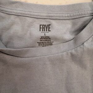 Frye Heather Gray Crewneck Tee